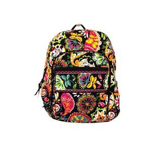 Vera Bradley Disney Parks Midnight with Mickey Quilted Backpack Retired Rare